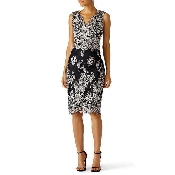Erin Erin Fetherston Black Beatrix Dress Xsmall